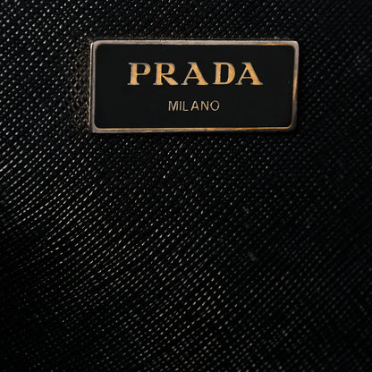 Prada Saffiano Medium Galleria Double Zip Tote Black 5 of 20