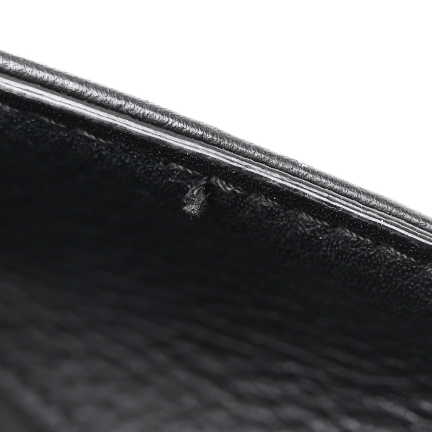 Chanel Bullskin Stitched Large Shopping Bag Black 17 of 17