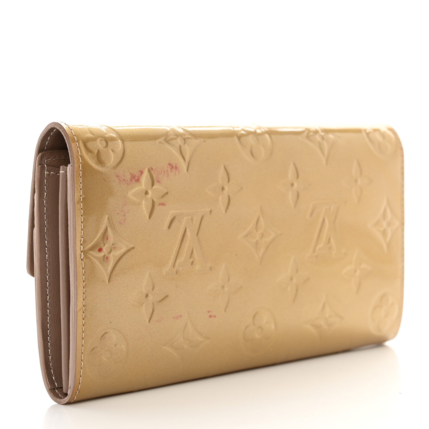Louis Vuitton Vernis Sarah Wallet Noisette 3 of 11