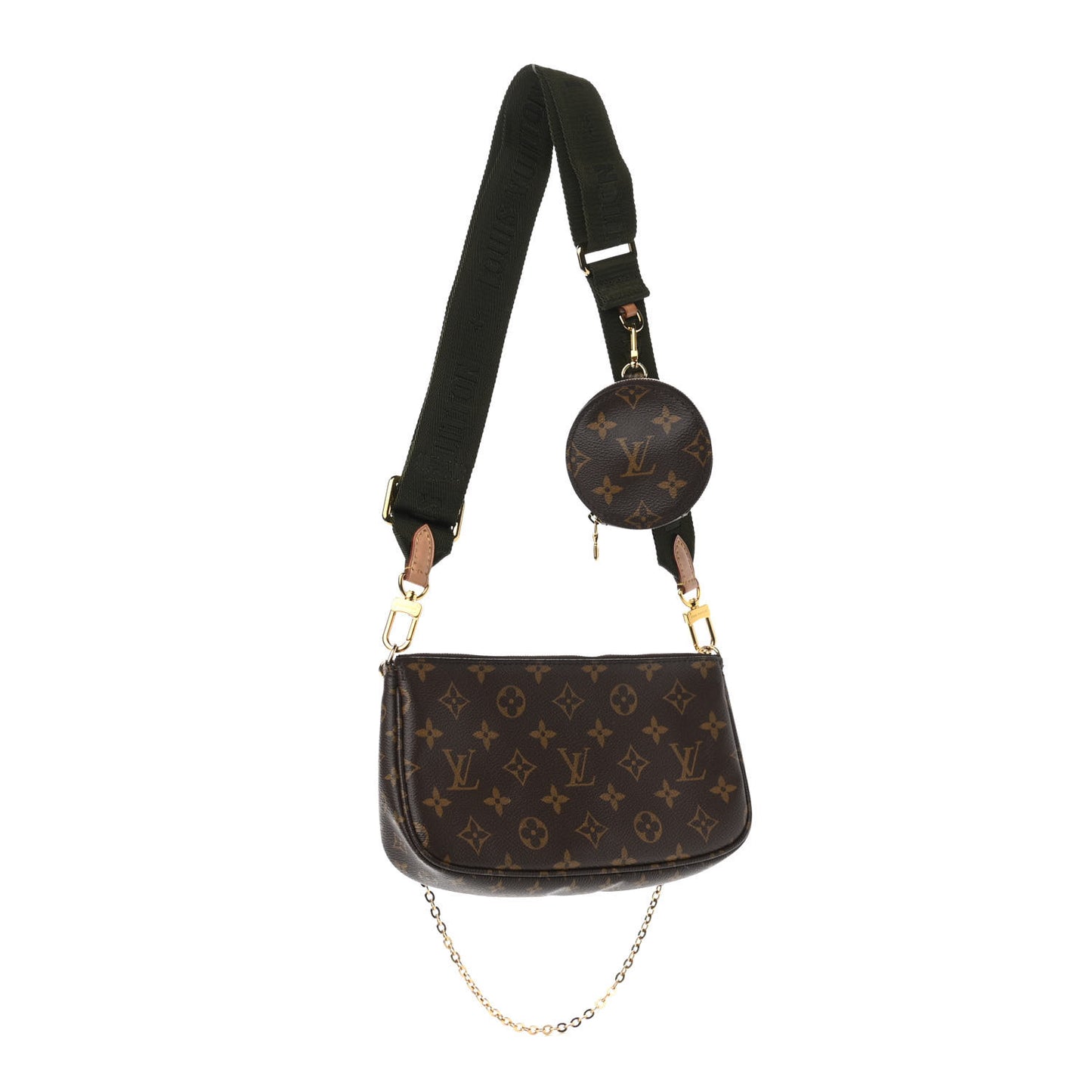 Monogram Multi Pochette Accessories Kaki