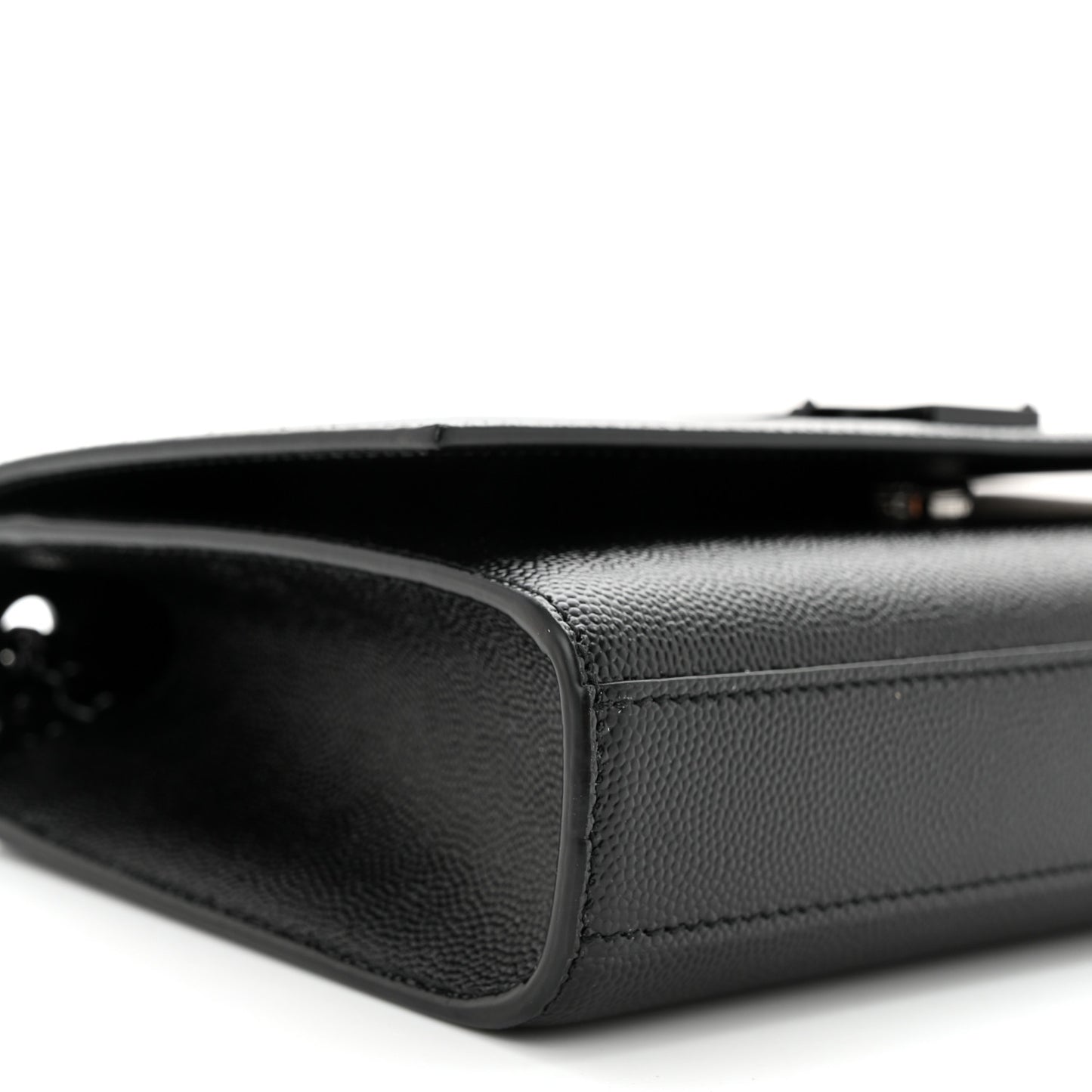 Grain De Poudre Small Monogram Monochrome Kate Satchel Black