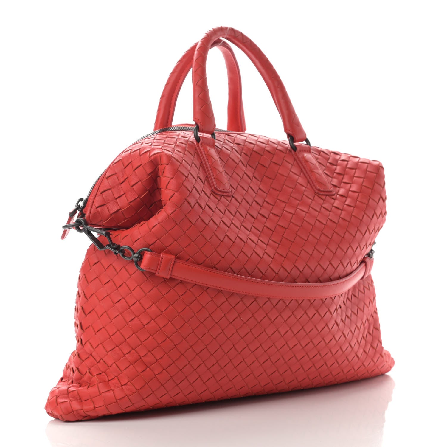 Bottega Veneta Nappa Intrecciato Medium Convertible Tote Vesuvio 3 of 10