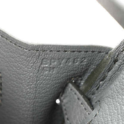 Hermes Togo Birkin 25 Vert Amande 7 of 11