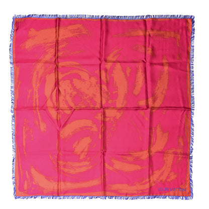 Louis Vuitton Silk Carre Arty Flower Orien Scarf 1 of 4