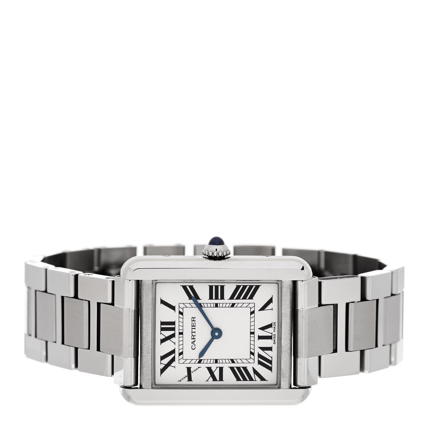 Stainless Steel 24mm Tank Solo Quartz Watch