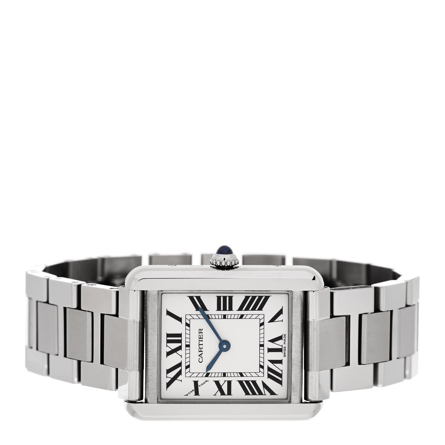 Cartier Stainless Steel 24mm Tank Solo Quartz Watch 2 of 5