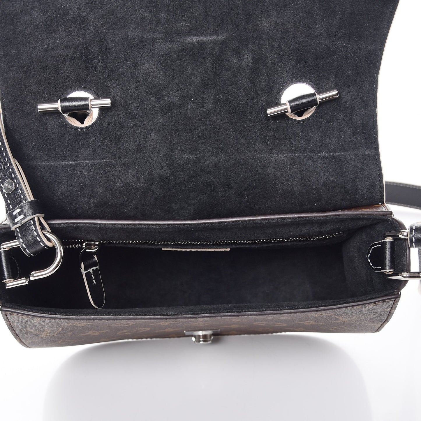 Calfskin Monogram Chain It Bag PM Black