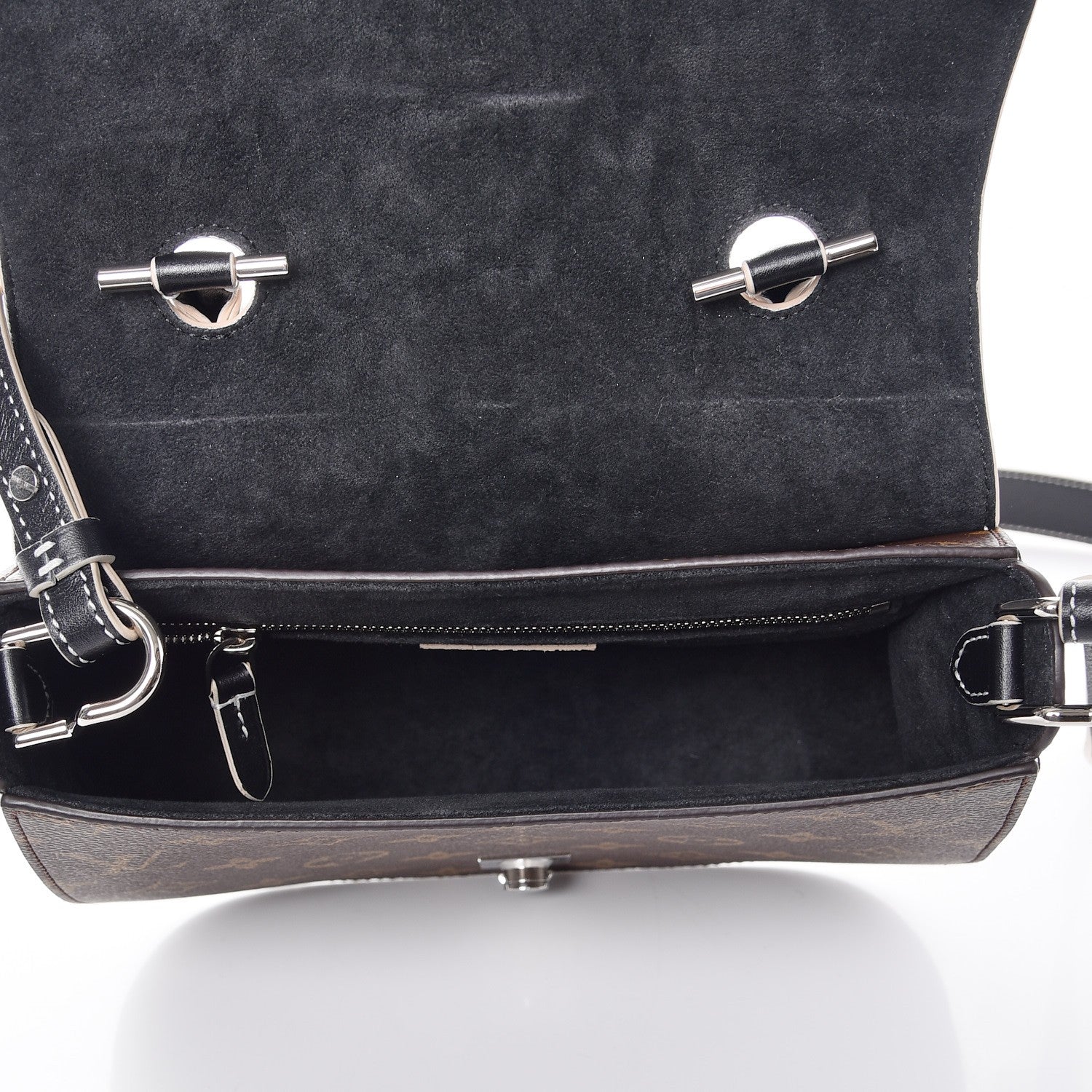 Louis Vuitton Calfskin Monogram Chain It Bag PM Black 6 of 8