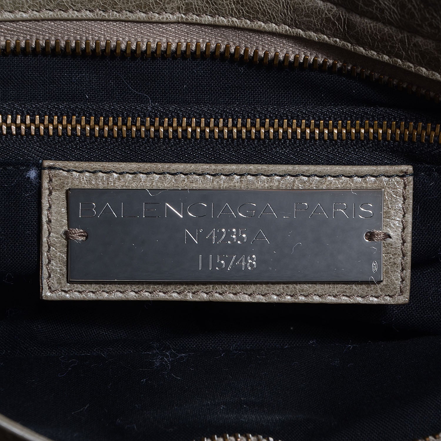 Balenciaga Chevre City Taupe 8 of 12