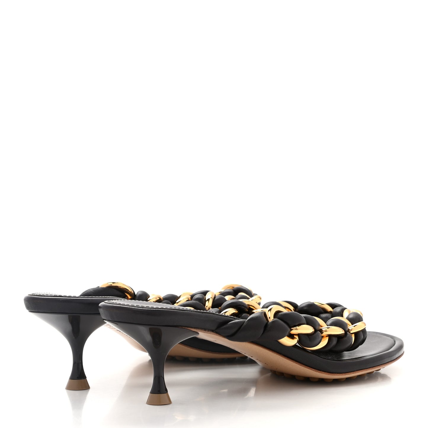 Nappa Dot Sandals 38 Fondant