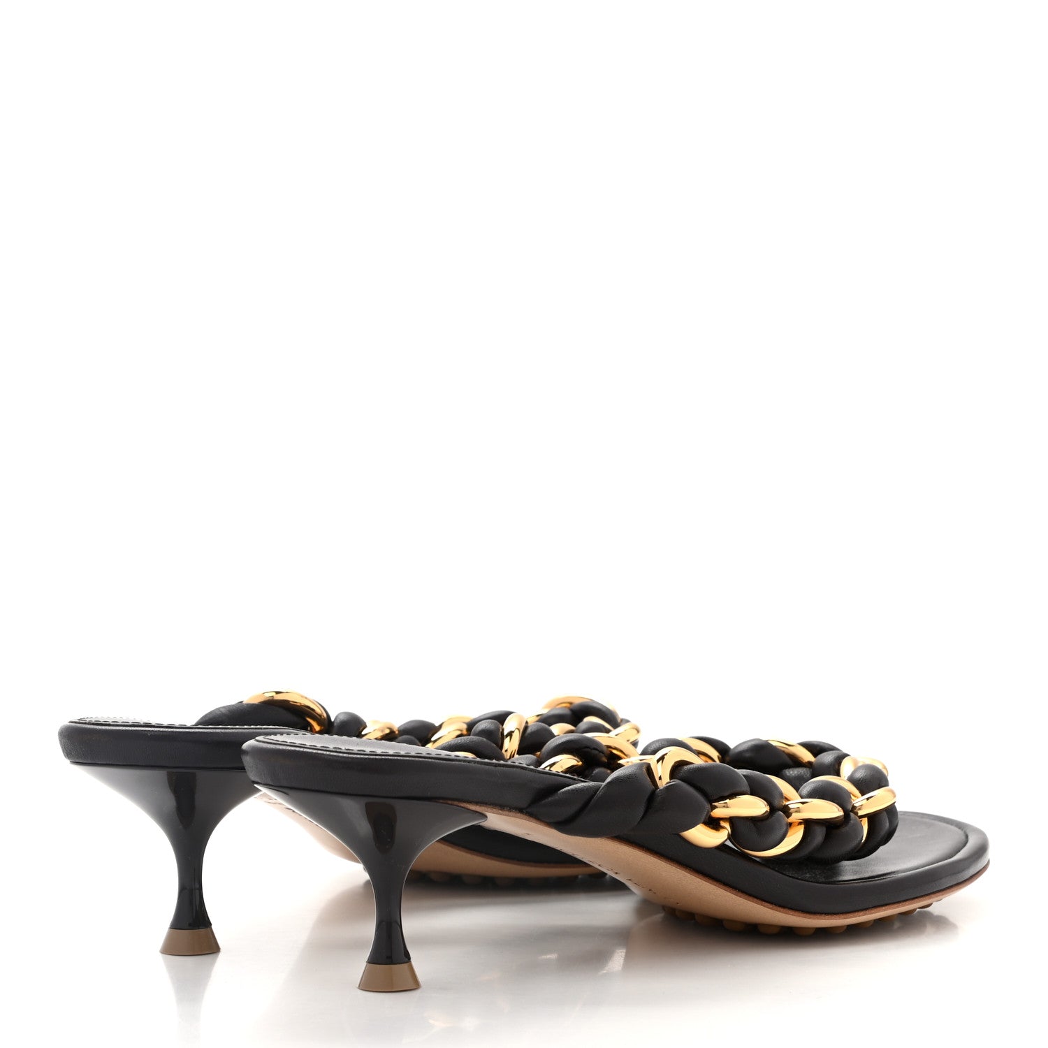 Bottega Veneta Nappa Dot Sandals 38 Fondant 4 of 8