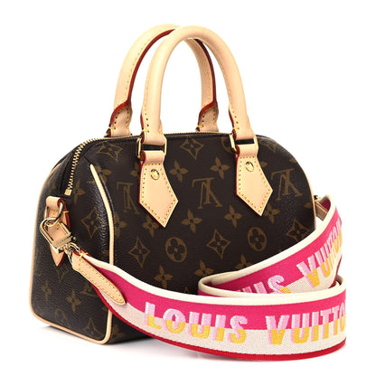 Louis Vuitton Monogram Speedy Bandouliere 20 Fuchsia 3 of 9