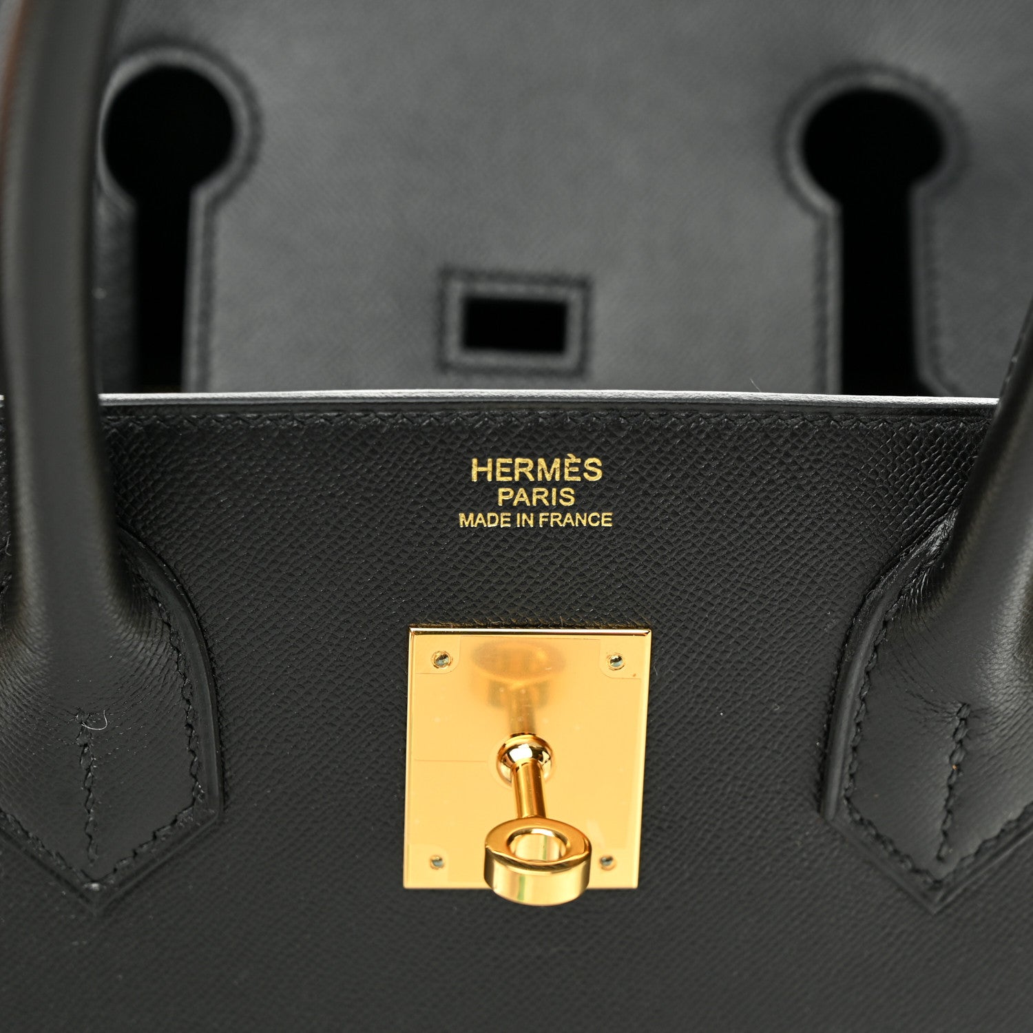 Hermes Madame Calfskin Birkin Sellier 30 Black 5 of 11