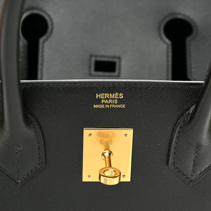 Hermes Madame Calfskin Birkin Sellier 30 Black 5 of 11