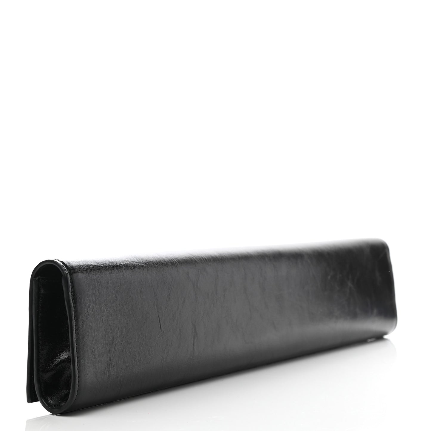 Calfskin Fetiche Long Clutch Black