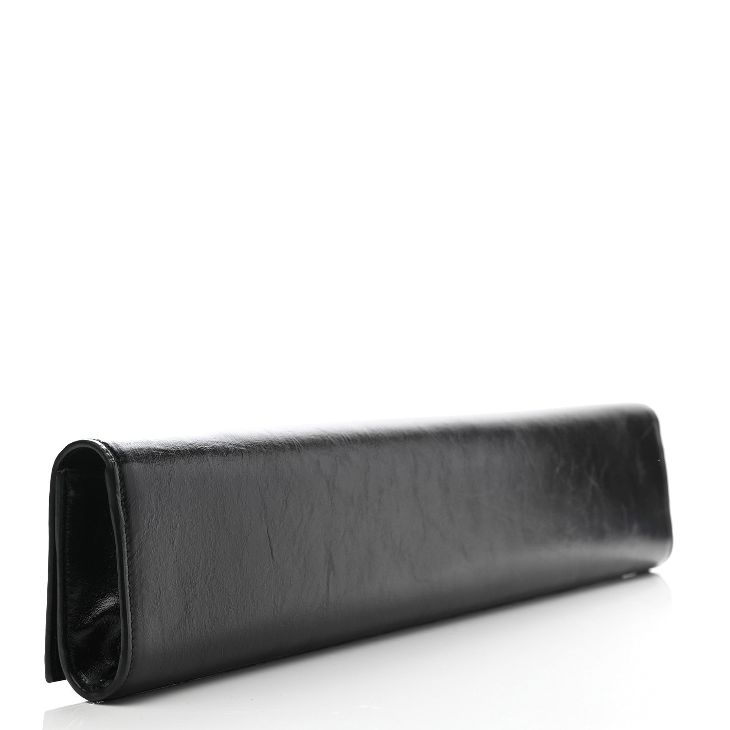 Saint Laurent Calfskin Fetiche Long Clutch Black 3 of 7