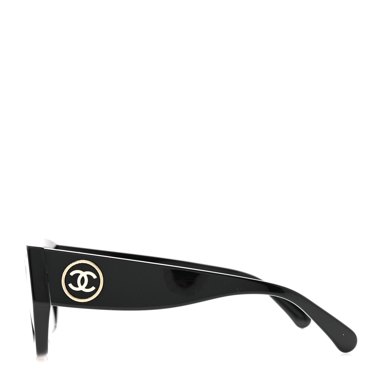 Acetate Polarized Square Sunglasses 5506 Black