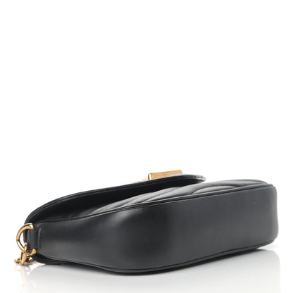 Louis Vuitton Calfskin New Wave Multi Pochette Black 4 of 13