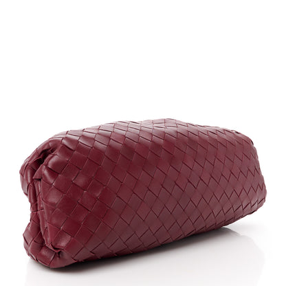 Bottega Veneta Nappa Maxi Intrecciato The Pouch Oversized Clutch Bordeaux 4 of 11