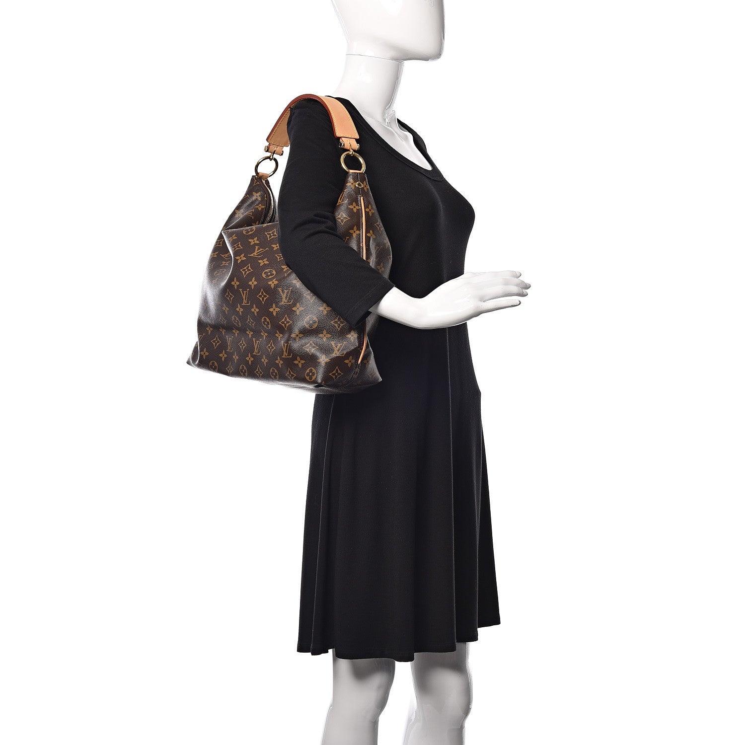 Louis Vuitton Monogram Sully MM 2 of 8