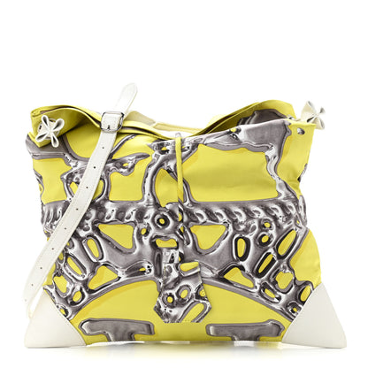 Hermes Silk Vif Argent Silky City 33 PM Lime 3 of 10