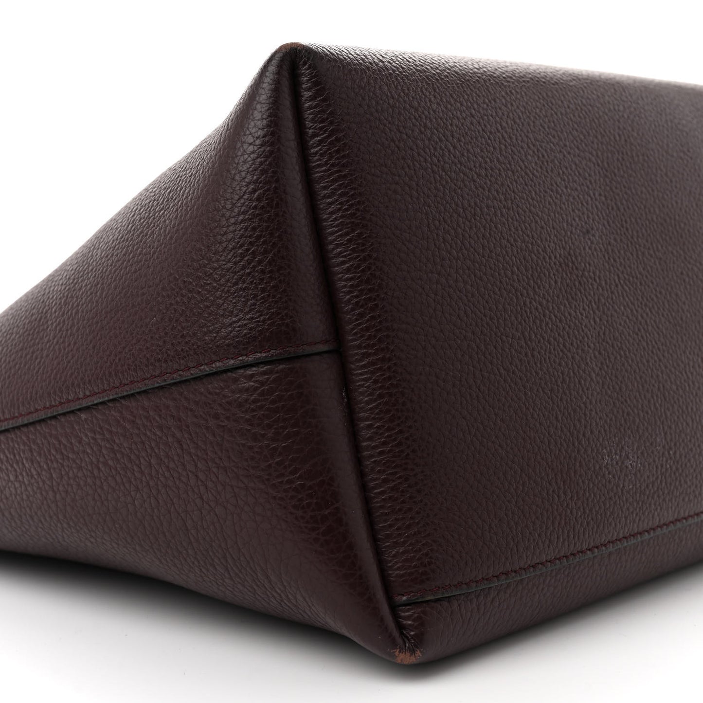 Calfskin Travel Tote Burgundy