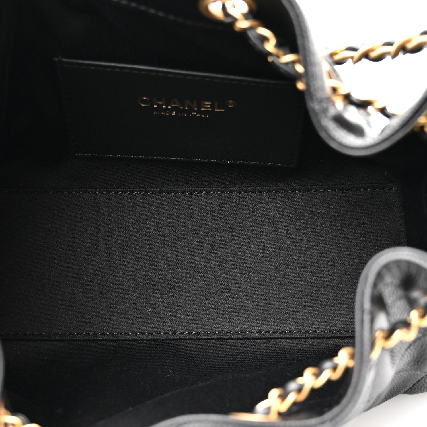 Chanel Caviar Quilted Mini Chanel 25 Handbag Black 4 of 9