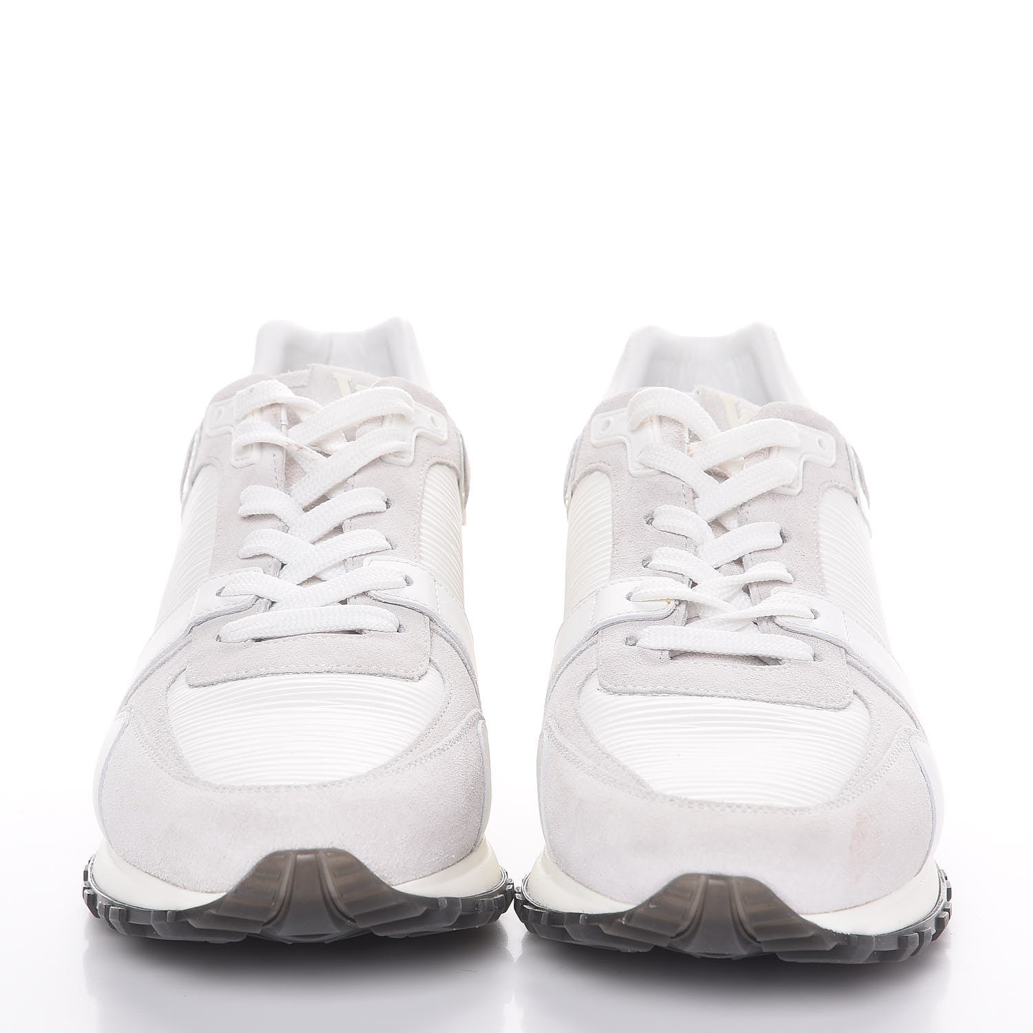 Louis Vuitton Epi Suede Run Away Sneakers 37.5 White 2 of 8