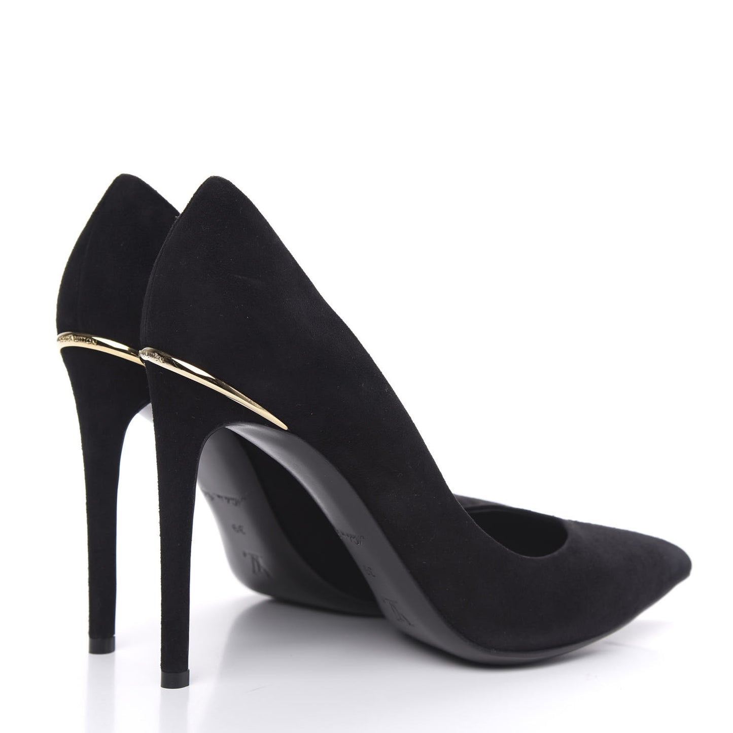 Suede Eyeline Pumps 39 Black