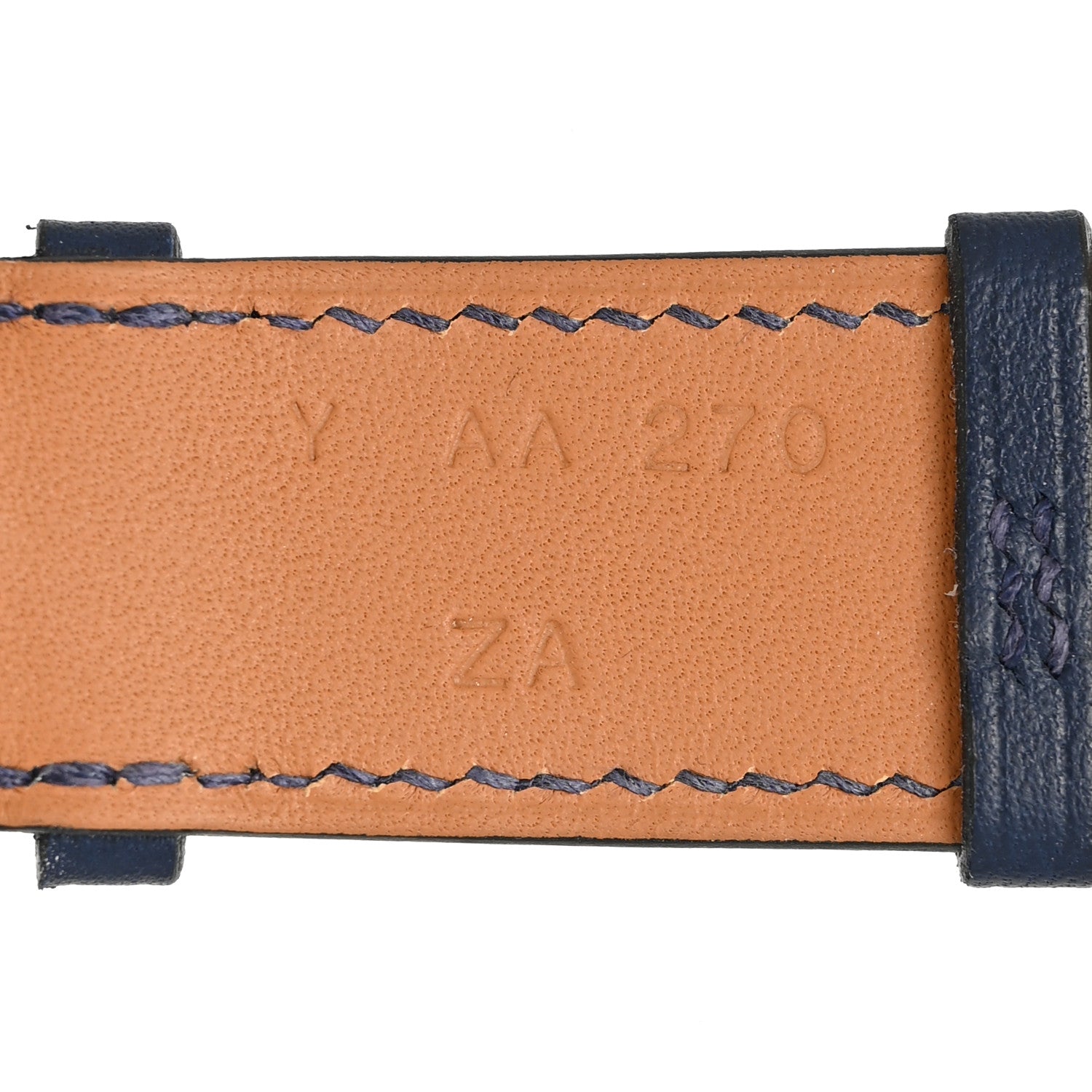 Hermes Swift 44mm Apple Watch Single Tour Band Bleu 4 of 5