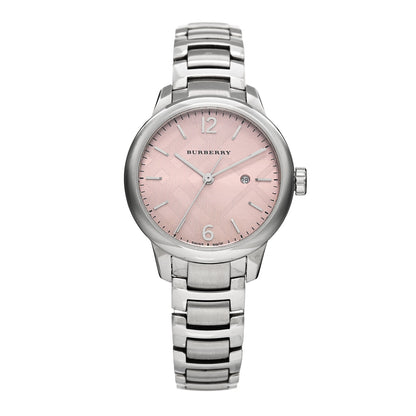 Burberry Stainless Steel 32mm Classic Quartz Watch Pink BU10111 1 of 5