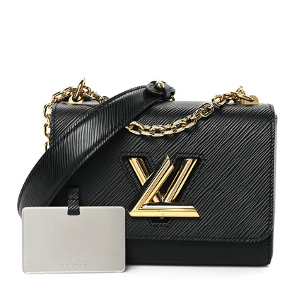 Louis Vuitton Epi Twist Shoulder Bag PM Black 3 of 11