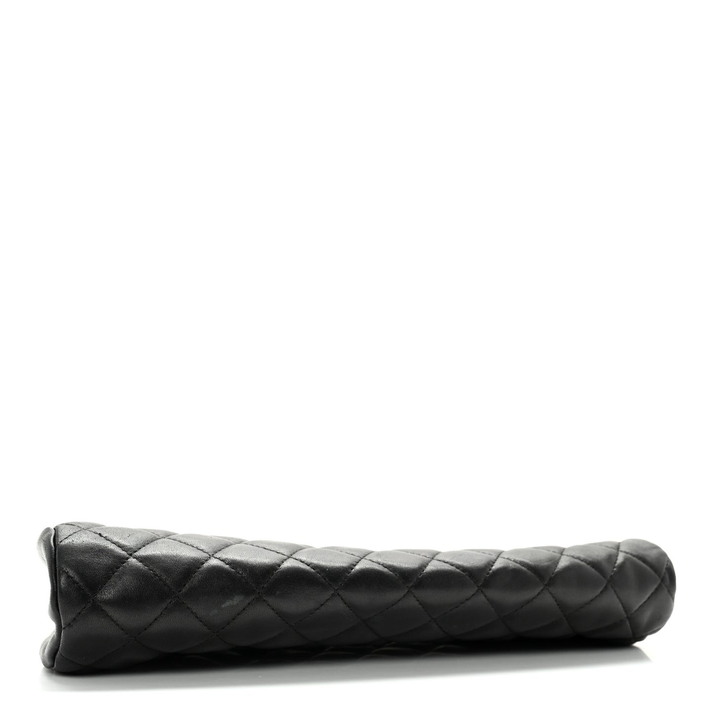 Lambskin Quilted Timeless Clutch Black