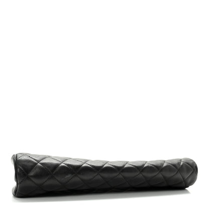 Chanel Lambskin Quilted Timeless Clutch Black 3 of 11