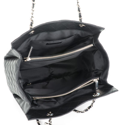 Chanel Calfskin Quilted Large Chic and Soft Shopping Tote Black 5 of 7