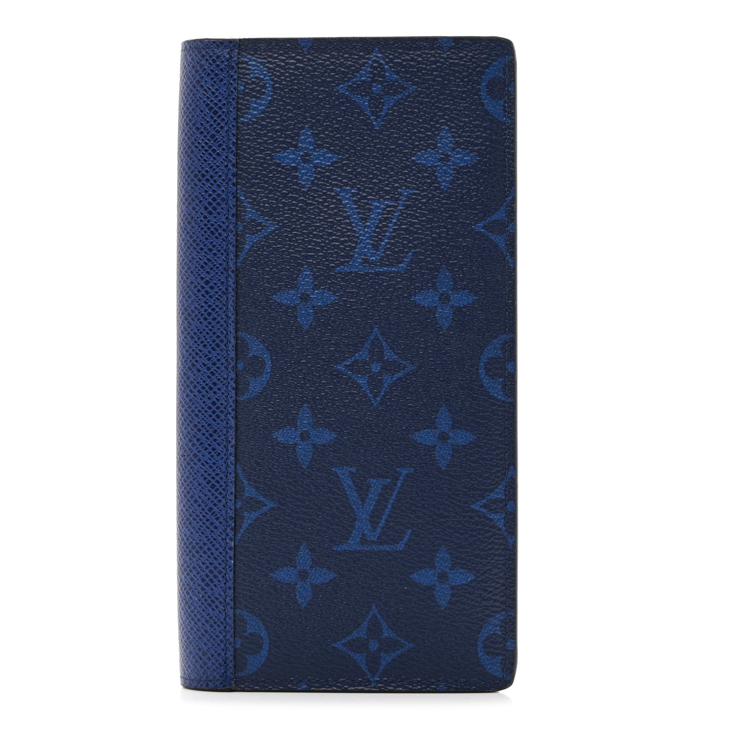 Louis Vuitton Taigarama Brazza Wallet NM Cobalt 1 of 6