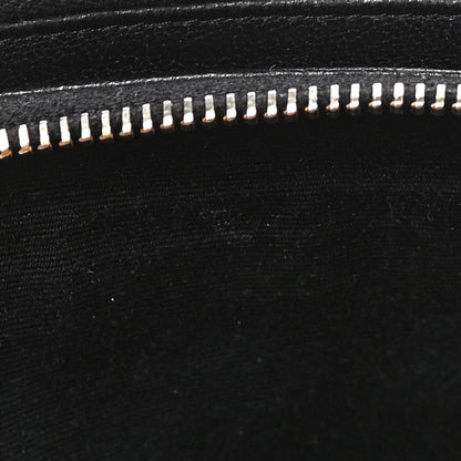 Saint Laurent Grained Lambskin Quilted Mini Becky Double Zip Bag Black 13 of 14