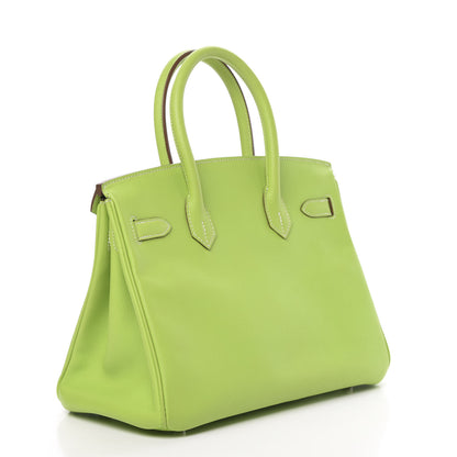 Hermes Epsom Candy Birkin 30 Kiwi Lichen 2 of 10
