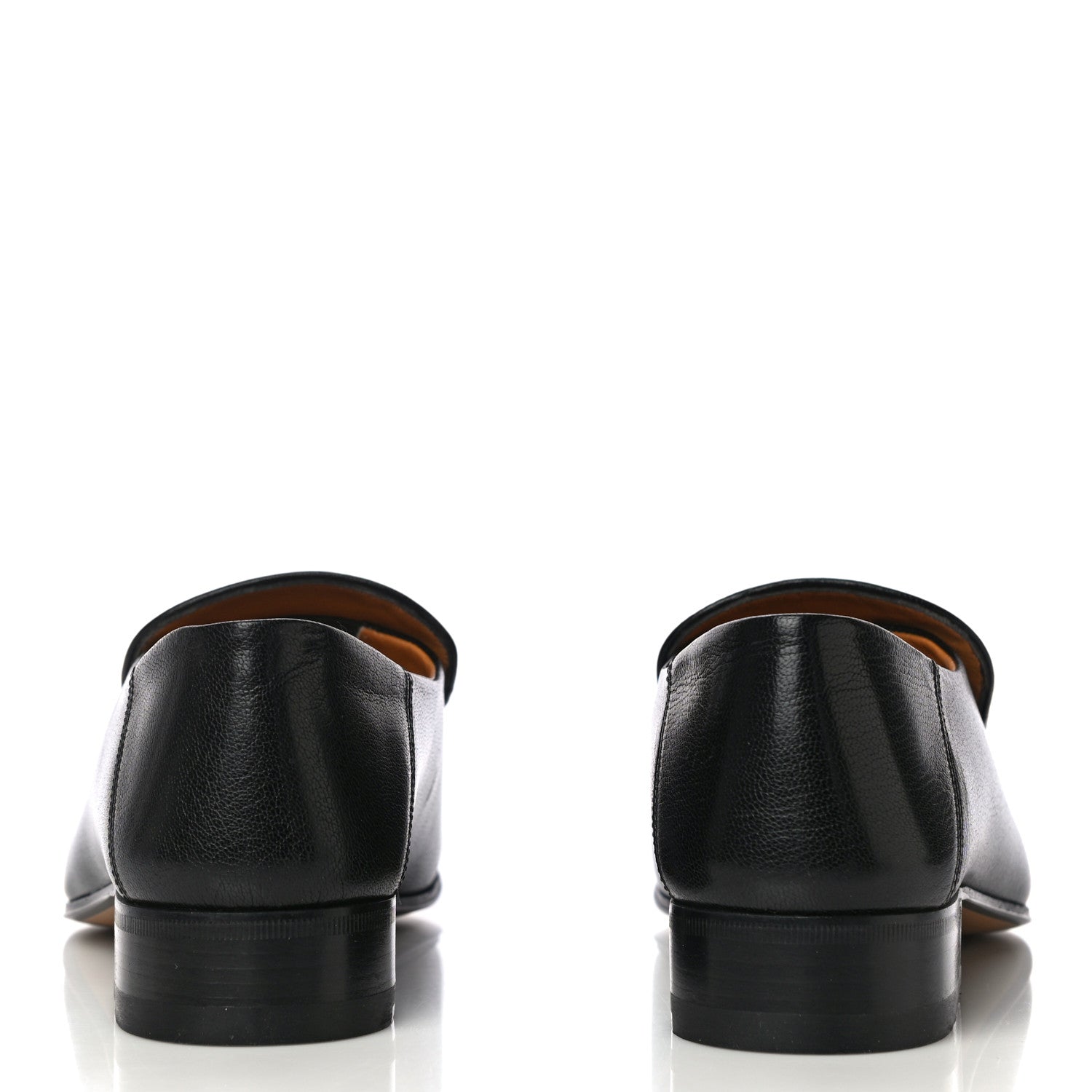 Gucci Goatskin Womens Horsebit Loafers 38 Black 6 of 16