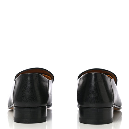 Gucci Goatskin Womens Horsebit Loafers 38 Black 6 of 16