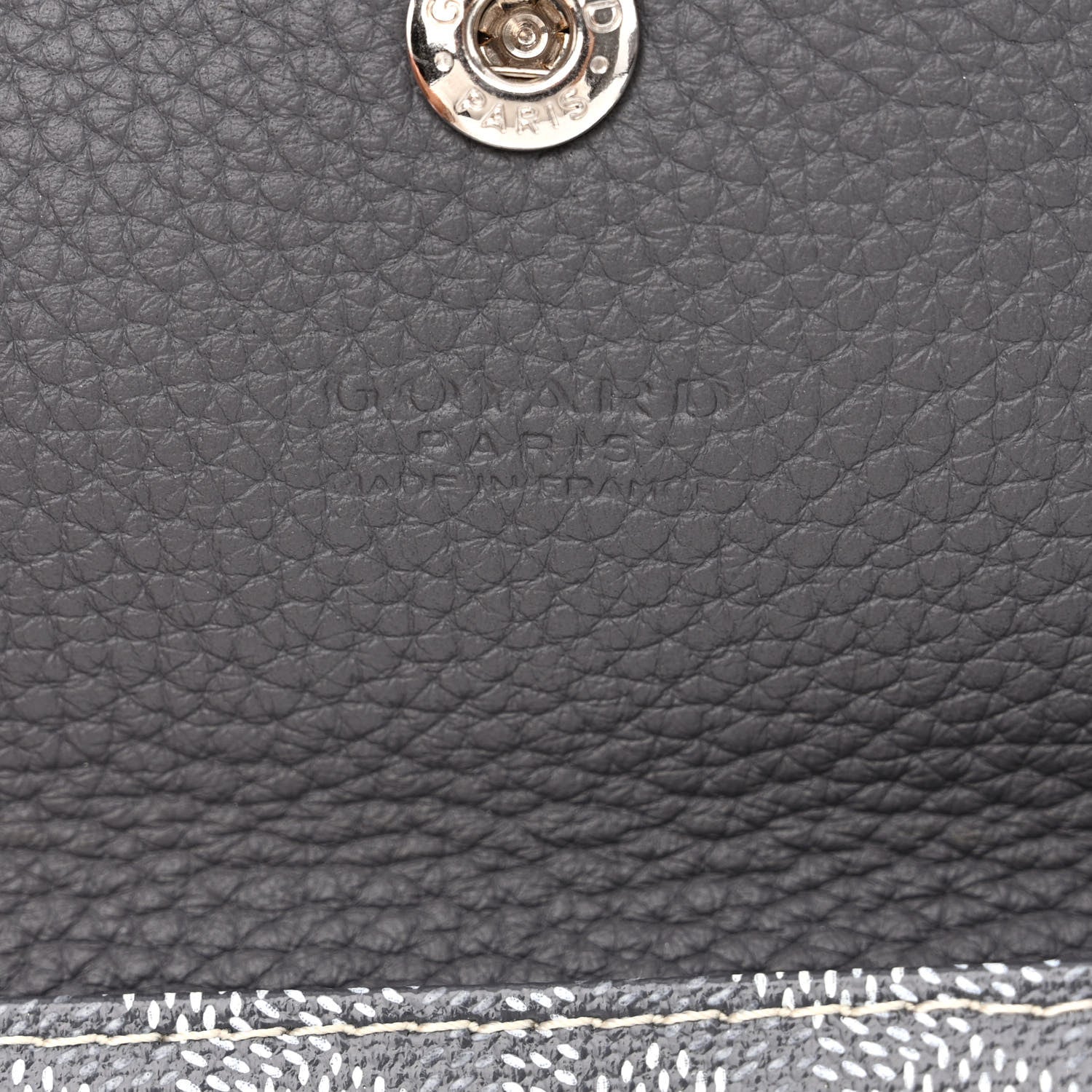 Goyard Goyardine Sac Hardy Pet Carrier PM Grey 8 of 14