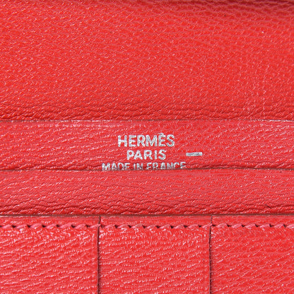 Hermes Lizard Bearn Gusset Wallet 6 of 8