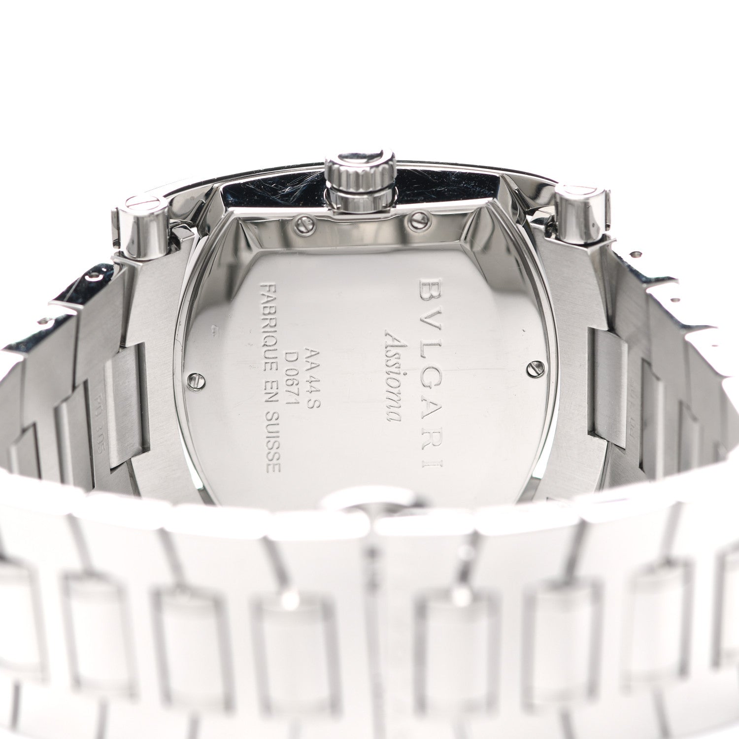Bulgari Stainless Steel 35mm Assioma Automatic Watch Black 4 of 4