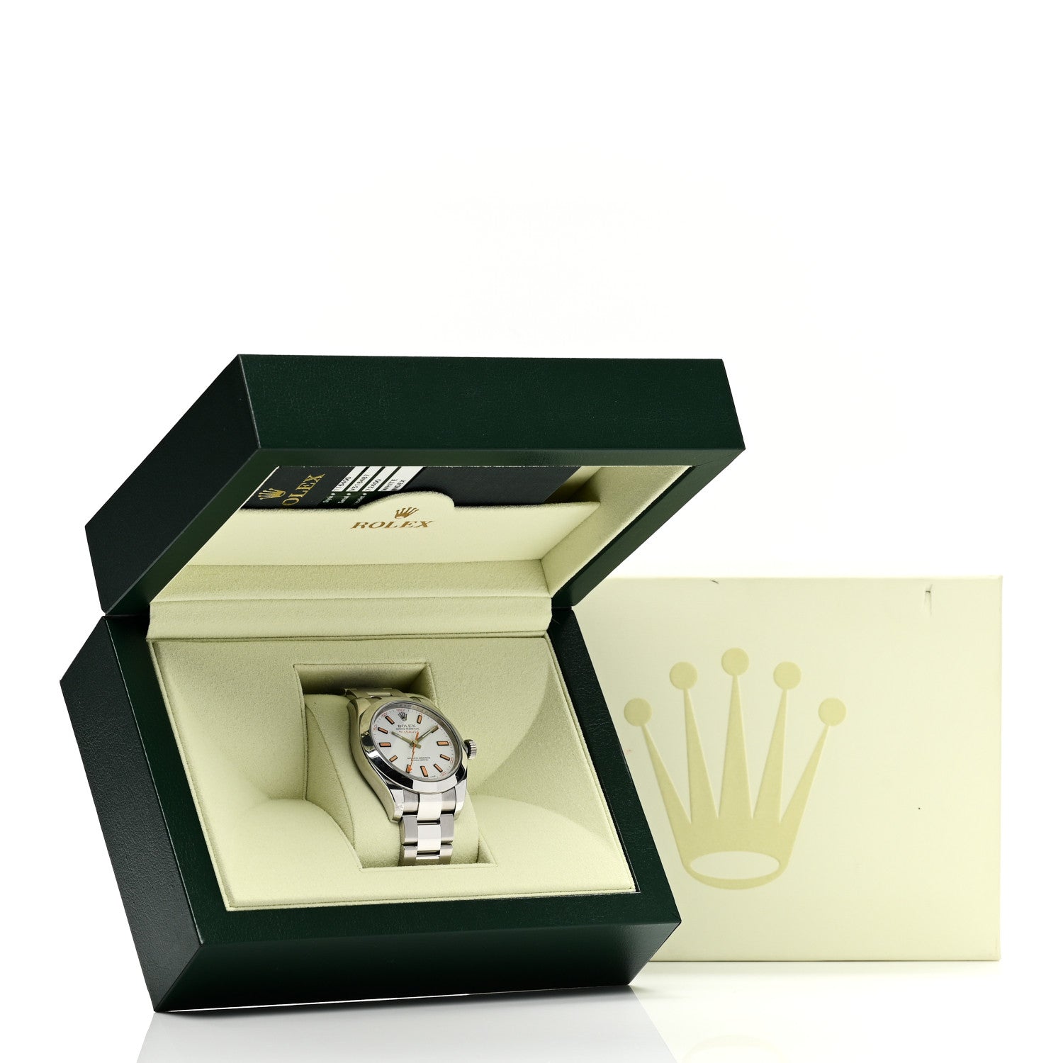 Rolex Stainless Steel 40mm Oyster Perpetual Milgauss Watch White 116400 5 of 5