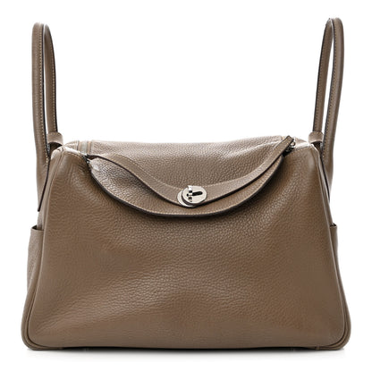 Hermes Taurillon Clemence Lindy 34 Etoupe 1 of 11