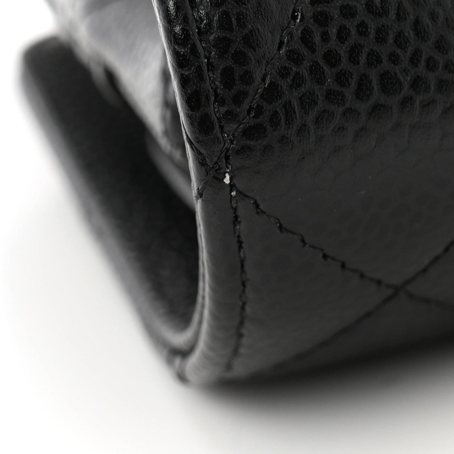 Chanel Caviar Quilted Medium Double Flap Black 11 of 12