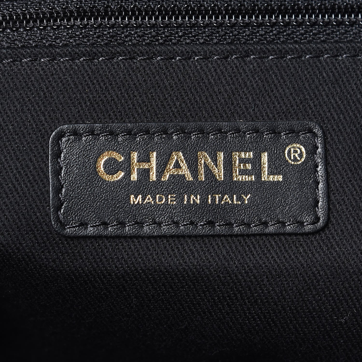 Chanel Woven Straw Raffia Small Deauville Tote Black 8 of 13