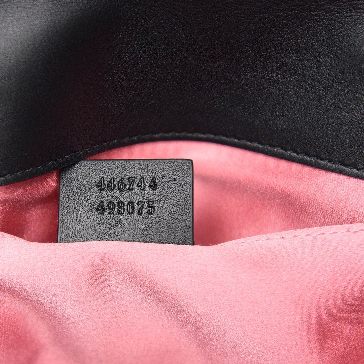 Velvet Matelasse Mini GG Marmont Shoulder Bag Black