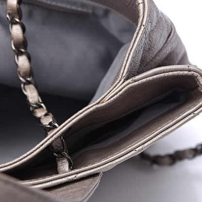 Chanel Calfskin Large Trianon Tote Grey 11 of 11