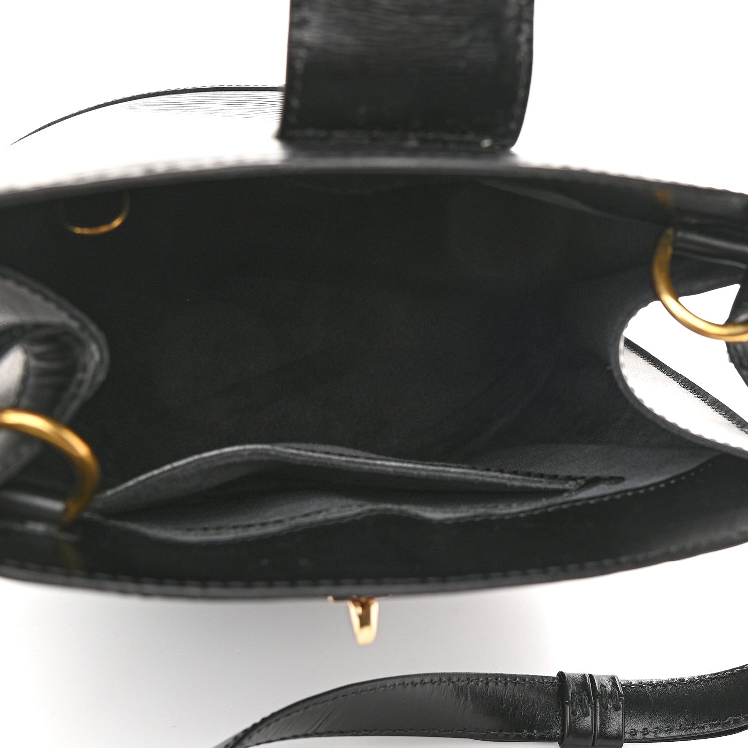 Louis Vuitton Epi Cluny Black 5 of 10
